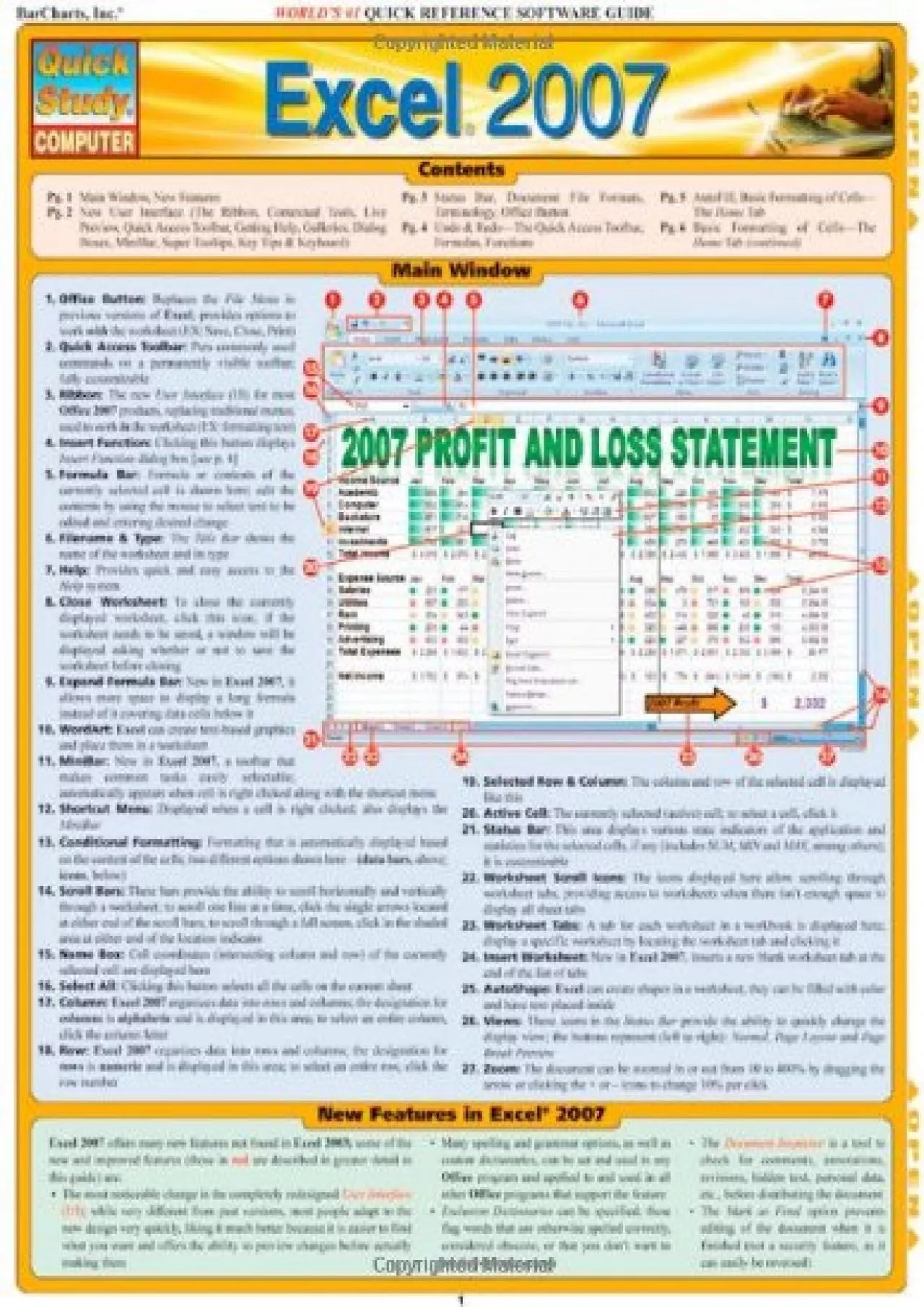 PDF-(DOWNLOAD)-Excel 2007 (Quick Study Computer)