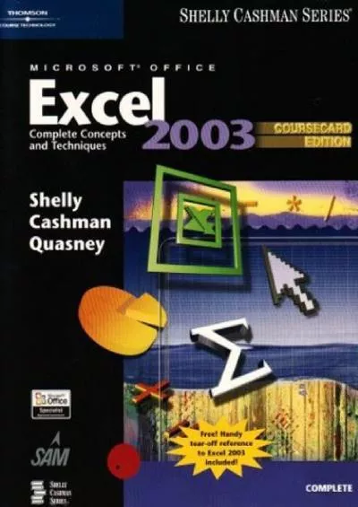 (BOOK)-Microsoft Office Excel 2003: Complete Concepts and Techniques, CourseCard Edition (Shelly Cashman Series)