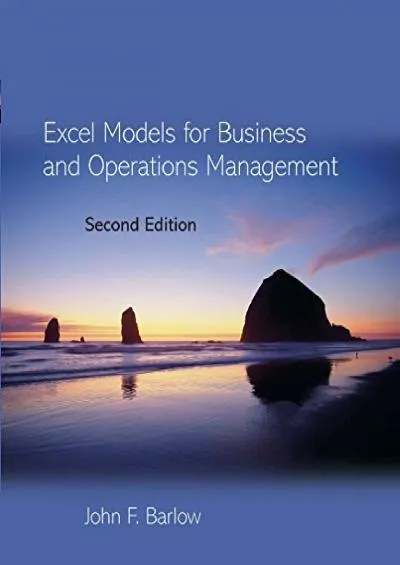 (READ)-Excel Models for Business and Operations Management