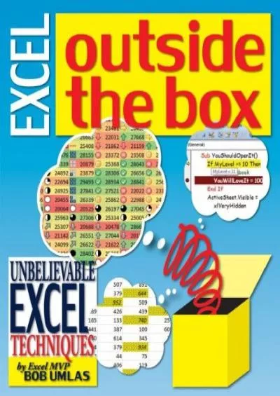(BOOK)-Excel Outside the Box: Unbelieveable Excel Techniques from Excel MVP Bob Umlas