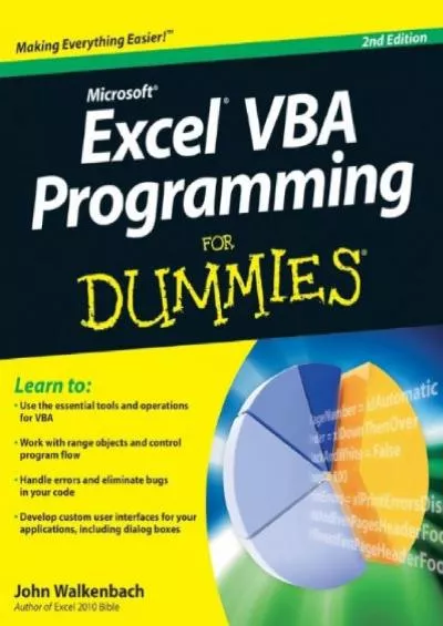 (BOOK)-Excel VBA Programming For Dummies