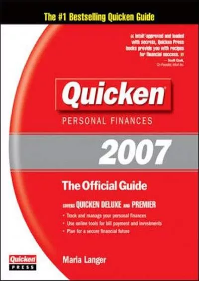 (BOOK)-Quicken 2007: The Official Guide
