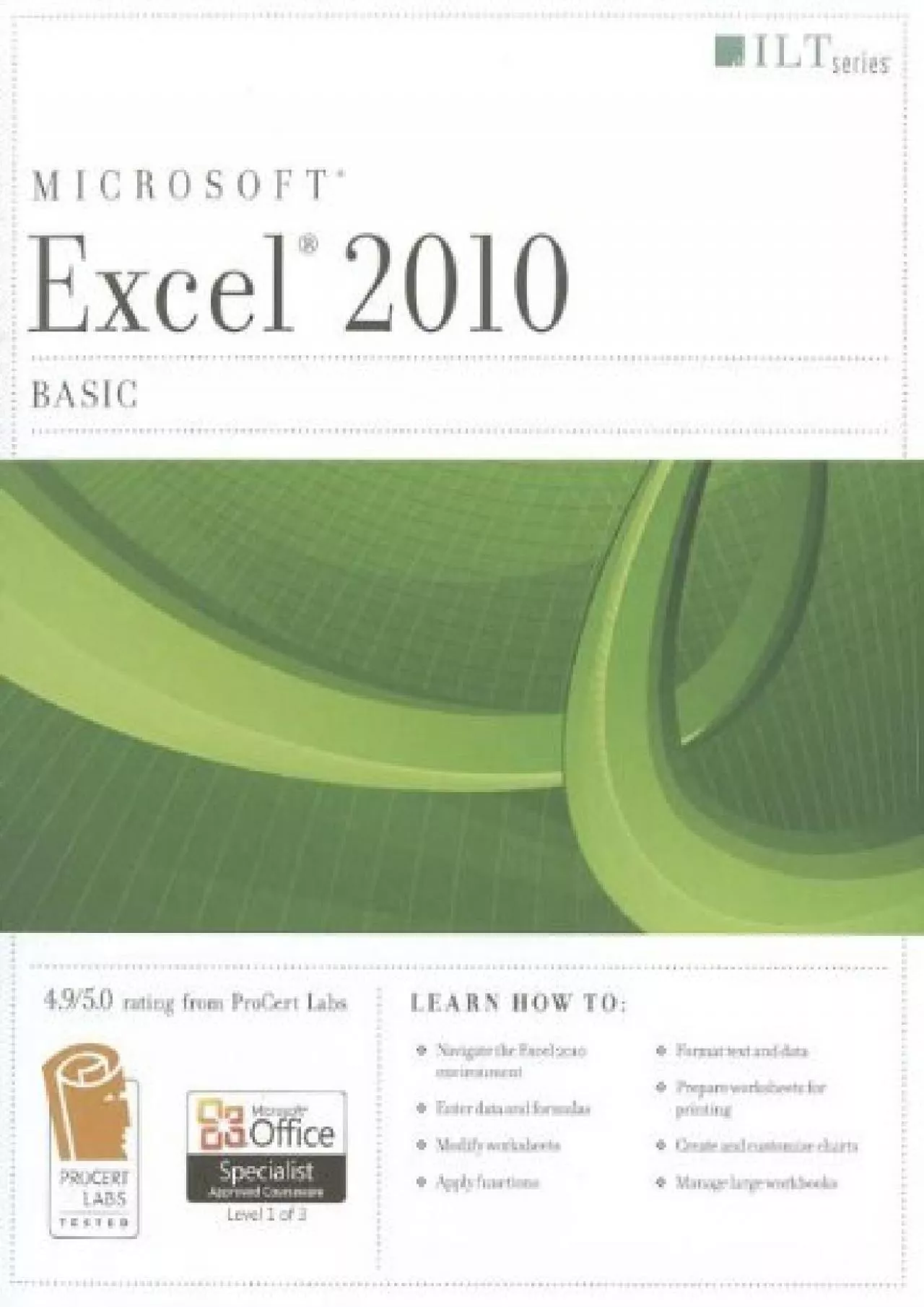 PDF-(READ)-Excel 2010: Basic (Ilt)