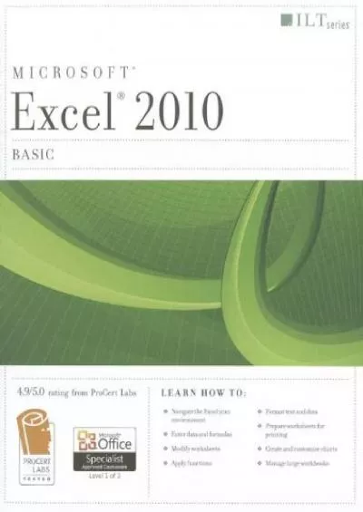 (READ)-Excel 2010: Basic (Ilt)