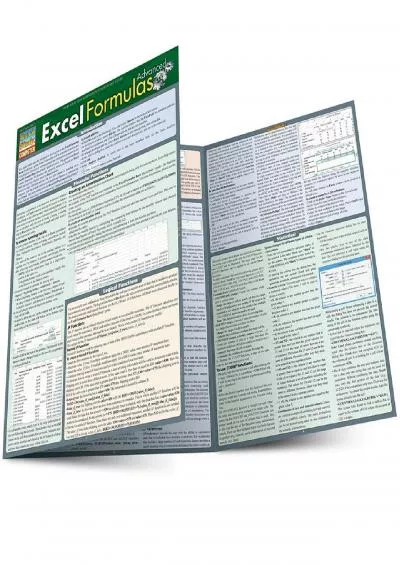 (BOOK)-Excel 2013 Formulas - Advanced (Quick Study Computer)