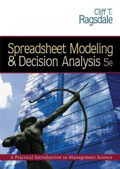 (BOOS)-Spreadsheet Modeling and Decision Analysis (with CD-ROM and Microsoft Project 2003 120 day version)