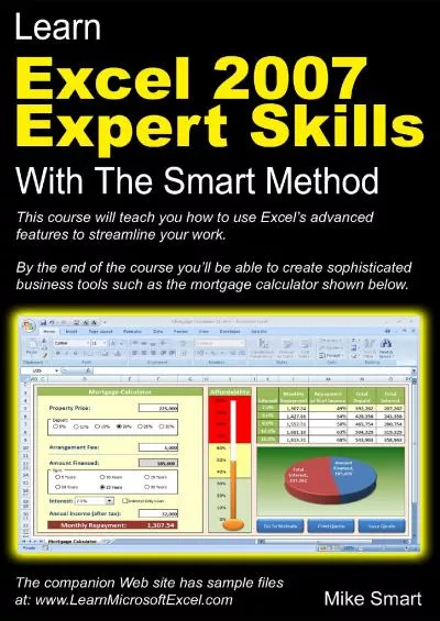 (BOOS)-Learn Excel 2007 Expert Skills with The Smart Method: Courseware Tutorial teaching Advanced Techniques