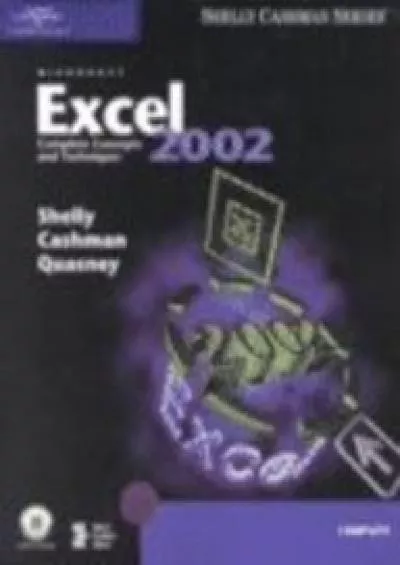 (DOWNLOAD)-Microsoft Excel 2002: Complete Concepts and Techniques