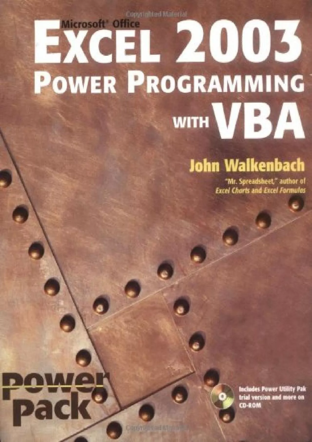 PDF-(BOOK)-Excel 2003 Power Programming with VBA (Book CD-ROM)