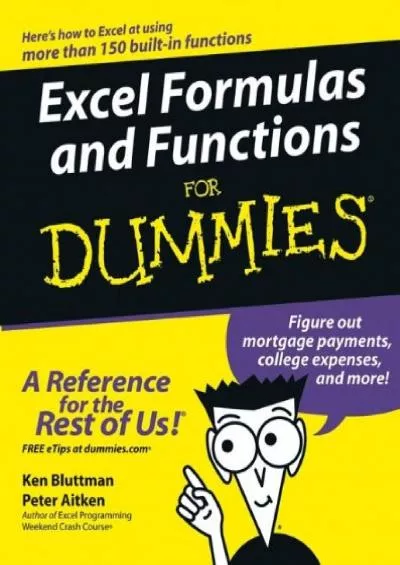 (BOOK)-Excel Formulas and Functions For Dummies