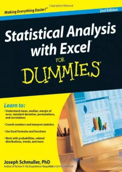 (BOOS)-Statistical Analysis with Excel For Dummies
