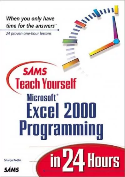 (BOOS)-Sams Teach Yourself Excel 2000 Programming in 24 Hours