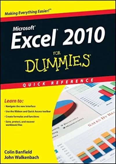 (READ)-Excel 2010 For Dummies Quick Reference