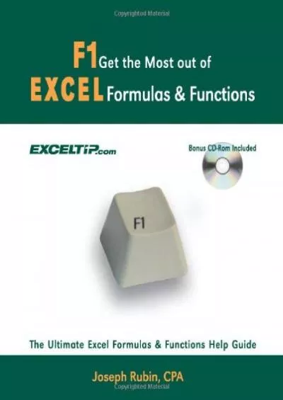 (EBOOK)-F1 Get the Most Out of Excel Formulas  Functions: The Ultimate Excel Formulas  Functions Help Guide