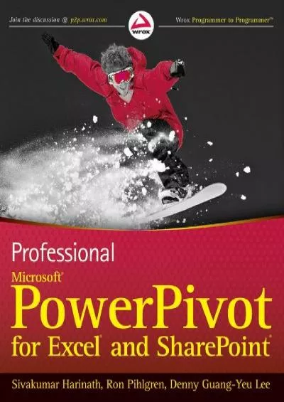 (BOOS)-Professional Microsoft PowerPivot for Excel and SharePoint