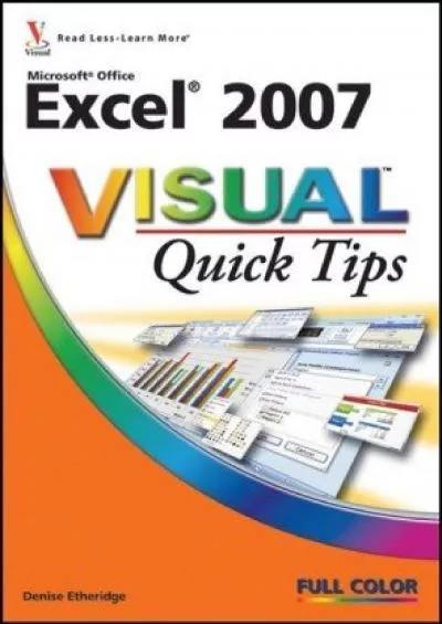 (READ)-Excel 2007 Visual Quick Tips