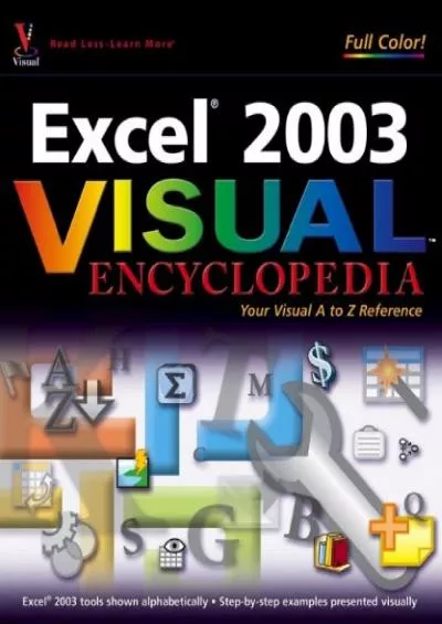 (BOOK)-Excel 2003 Visual Encyclopedia