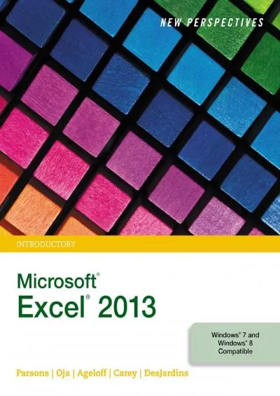 (READ)-New Perspectives on Microsoft Excel 2013, Introductory