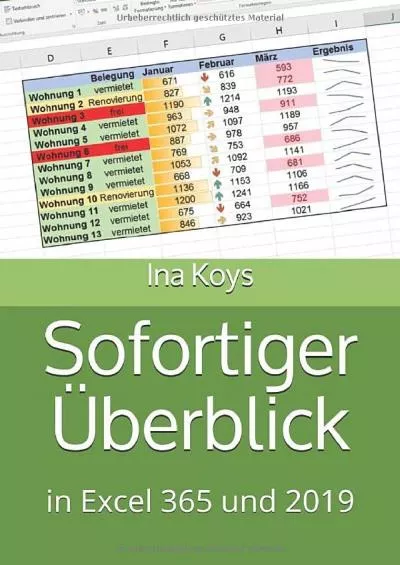 (EBOOK)-Sofortiger Überblick: in Excel 365 und 2019 (Kurz  Knackig) (German Edition)