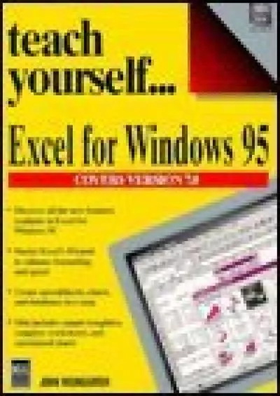 (BOOS)-Excel for Windows 95: Teach Yourself (Teach Yourself.../Book and Disk)