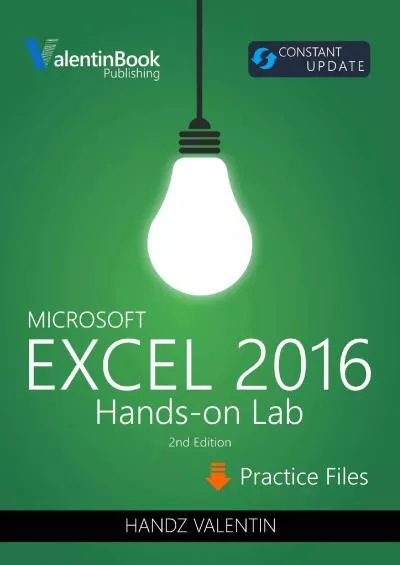 (EBOOK)-Excel 2016 Hands-On Lab