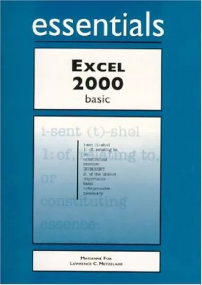 (BOOS)-Essentials Excel 2000: Basic