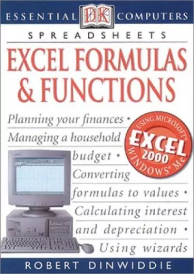 (EBOOK)-Essential Computers: Excel Formulas  Functions (Essential Computers Series)