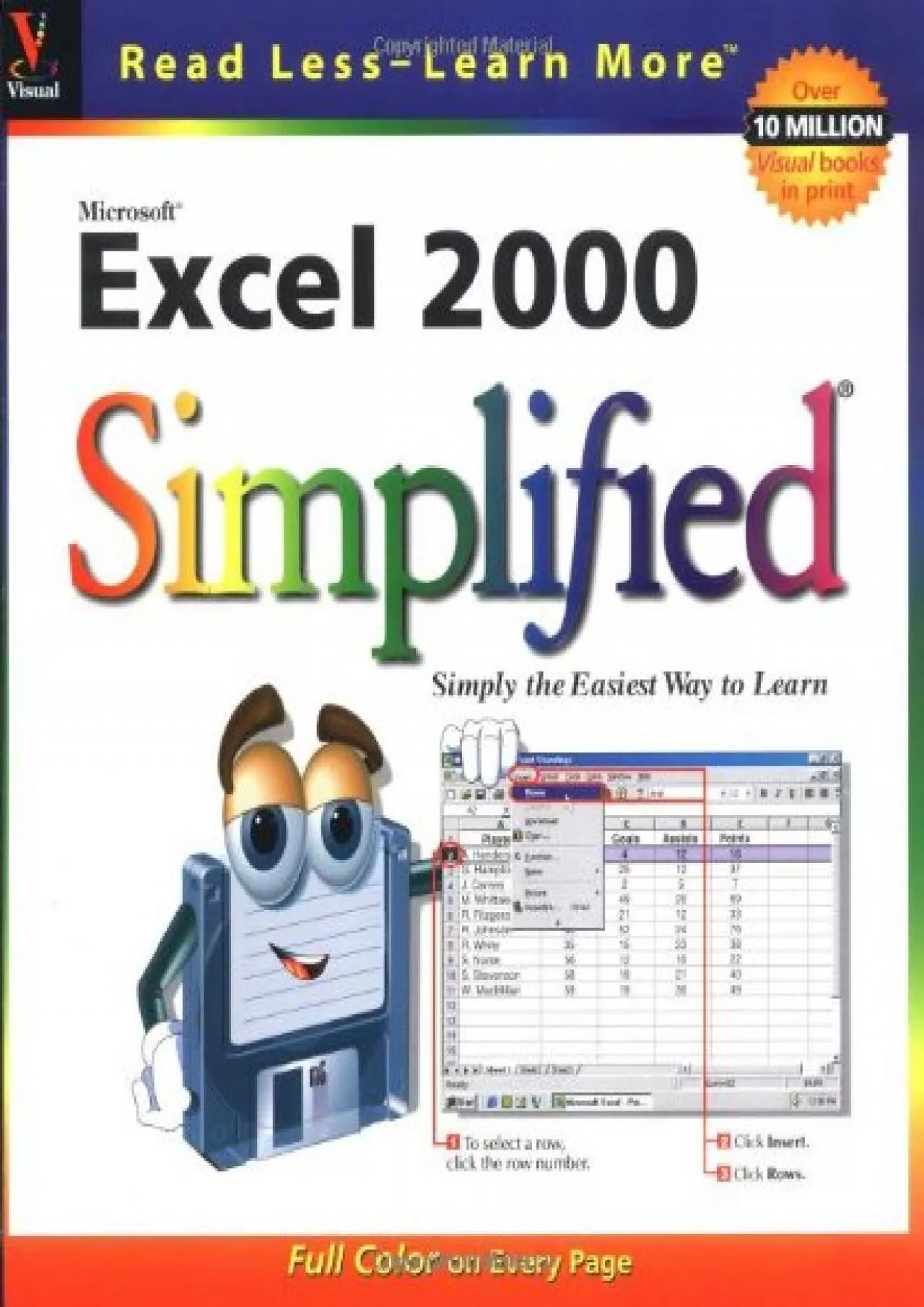 PDF-(DOWNLOAD)-Microsoft Excel 2000 Simplified (Idg\'s 3-D Visual)