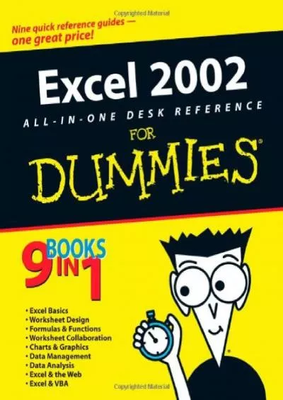 (READ)-Excel 2002 All-in-One Desk Ref Dummies