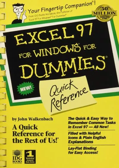 (READ)-Excel 97 Win For Dummies QRef