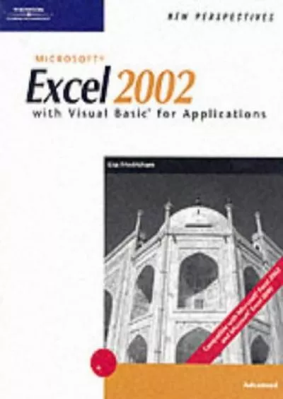 (DOWNLOAD)-New Perspectives on Microsoft Excel 2002 with Visual Basic for Applications,
