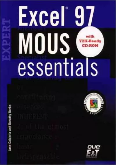 (READ)-Mous Essentials Excel 97 Expert, Y2K Ready