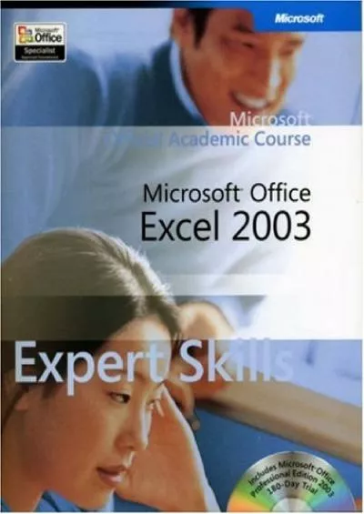 (BOOK)-Microsoft Office Excel 2003 Expert Skills