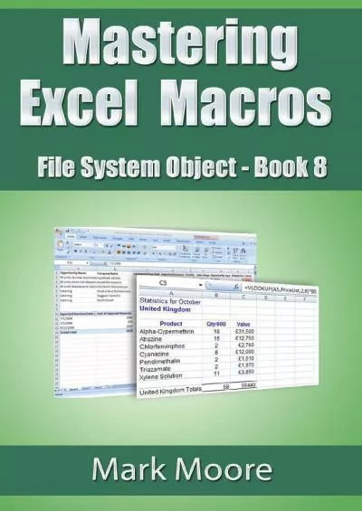 (READ)-Mastering Excel Macros: FileSystemObject (Book 8)