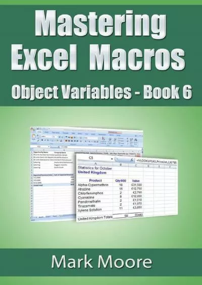 (READ)-Mastering Excel Macros: Object Variables (Book 6)