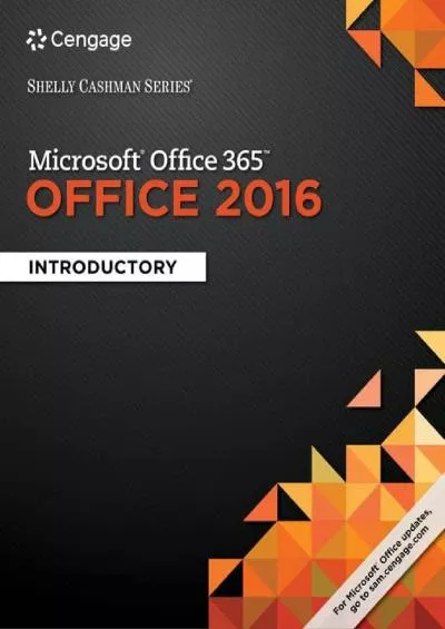 (DOWNLOAD)-Shelly Cashman Series Microsoft Office 365  Office 2016: Introductory