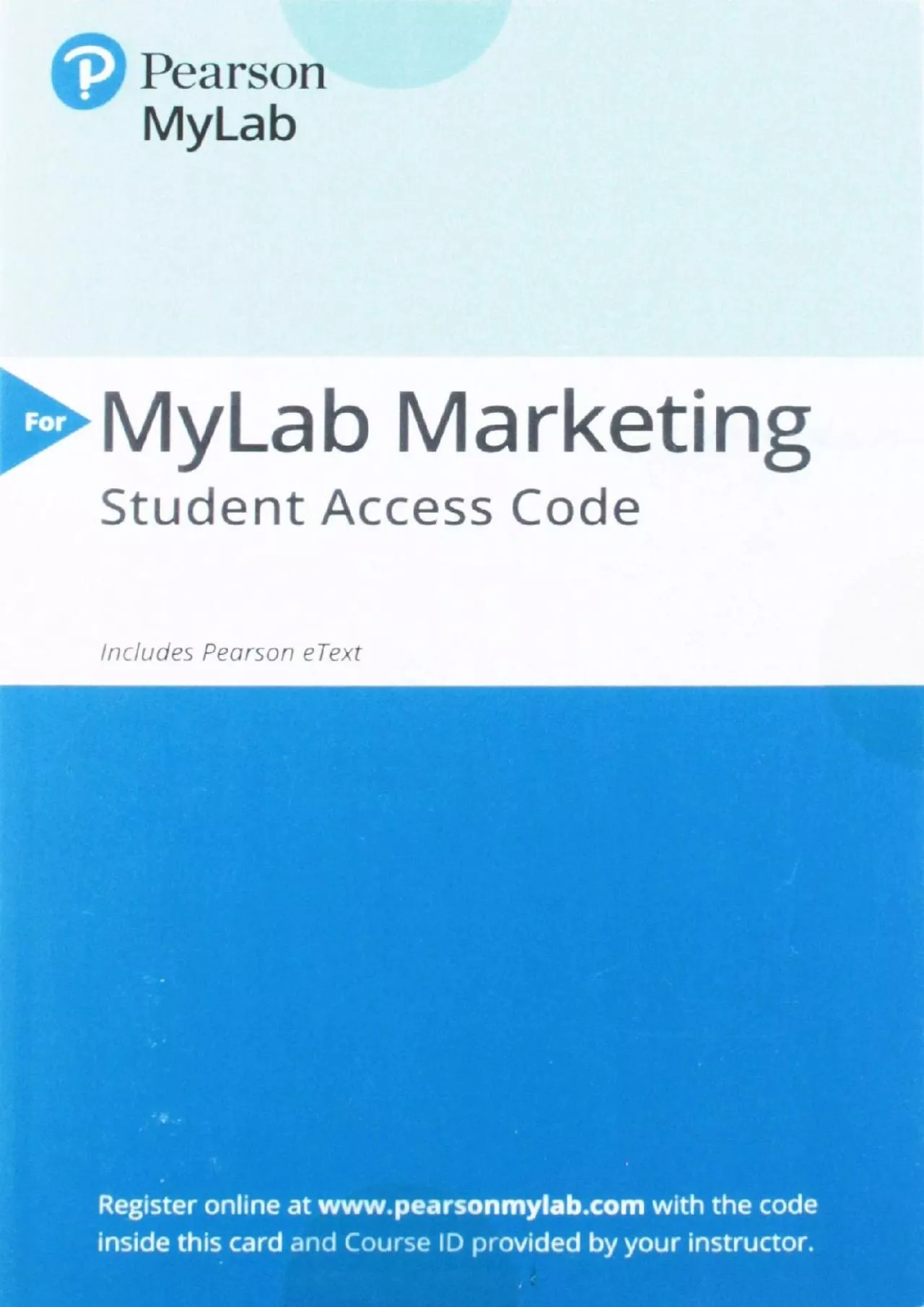 PDF-(DOWNLOAD)-Marketing Management -- 2019 MyLab Marketing with Pearson eText