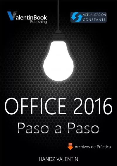 (BOOK)-Office 2016 Paso a Paso: Actualización Constante (MOBI + EPUB + PDF) (Spanish Edition)