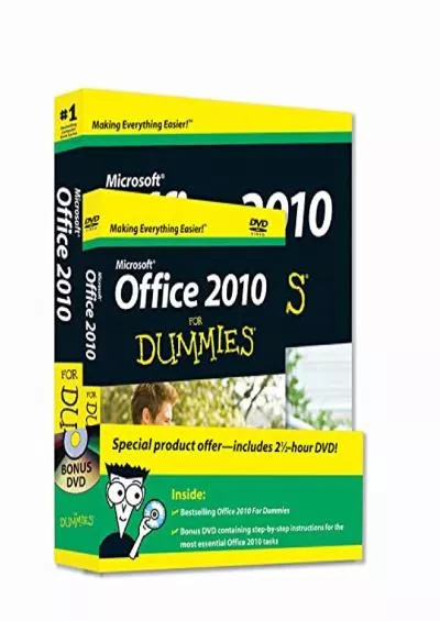 (DOWNLOAD)-Office 2010 For Dummies, Book + DVD Bundle