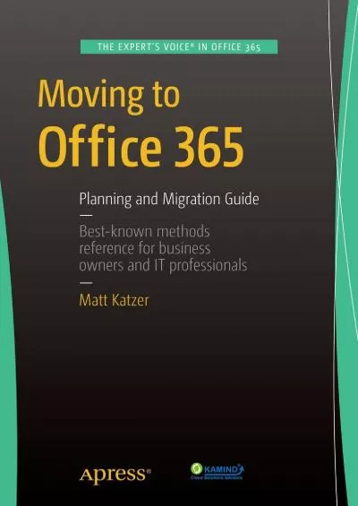 (DOWNLOAD)-Moving to Office 365: Planning and Migration Guide