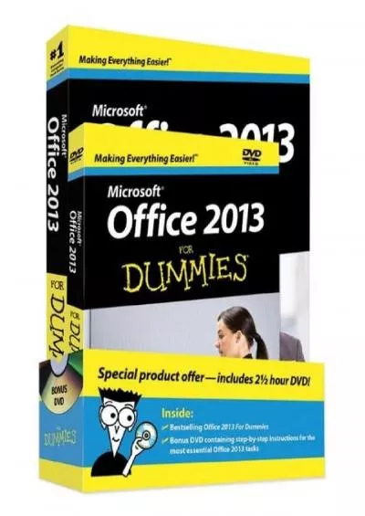 (BOOS)-Office 2013 For Dummies, Book + DVD Bundle