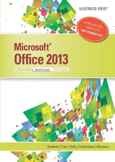 (READ)-Microsoft Office 2013: Illustrated, Second Course