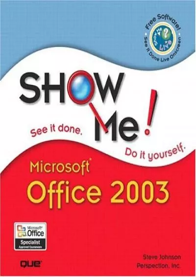 (DOWNLOAD)-Show Me Microsoft Office 2003