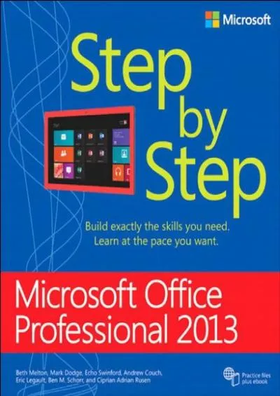 (DOWNLOAD)-Microsoft Office Professional 2013 Step by Step