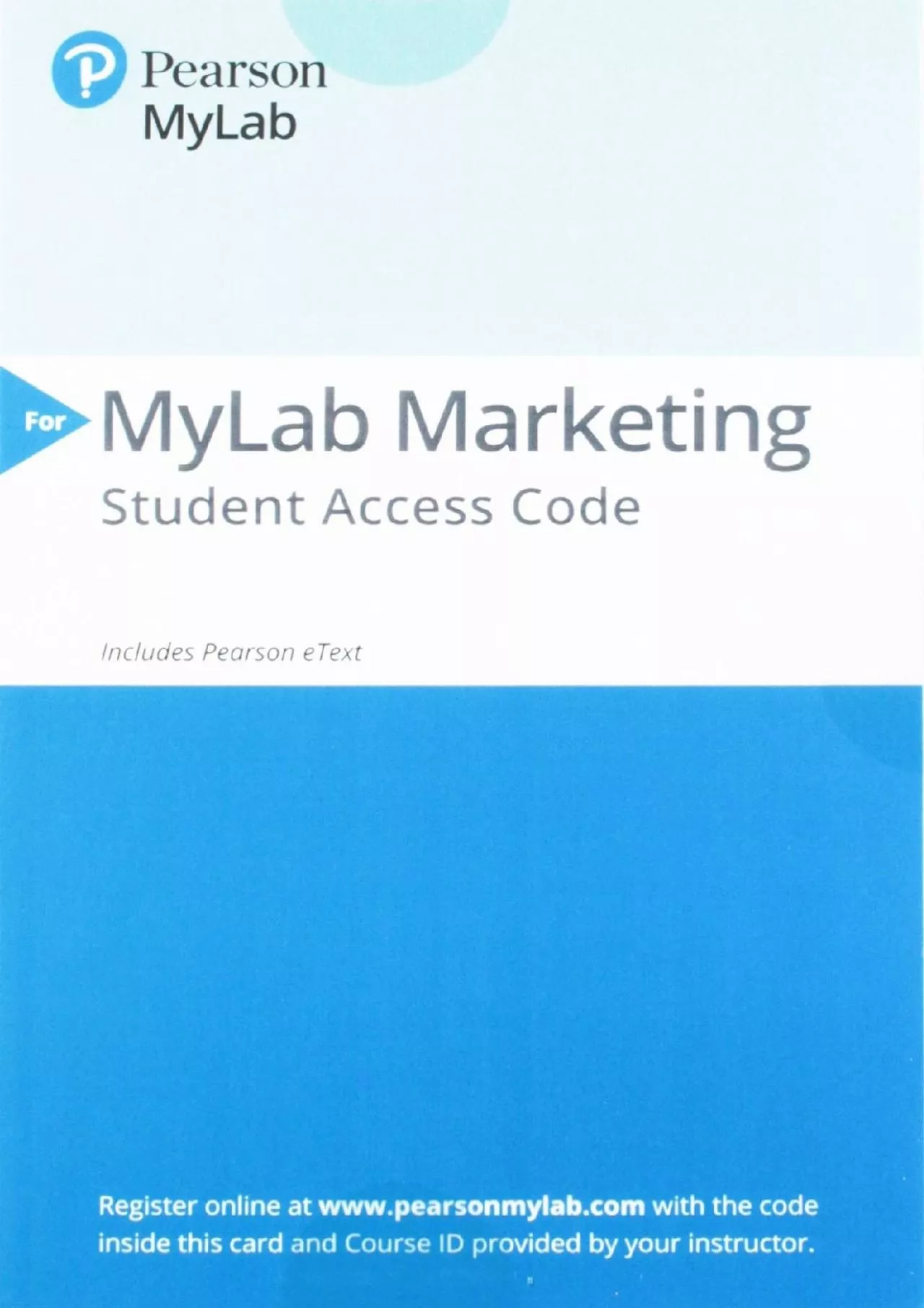 (BOOS)-Marketing: An Introduction -- 2019 MyLab Marketing with Pearson eText