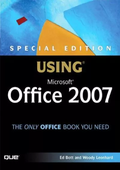 (DOWNLOAD)-Special Edition Using Microsoft Office 2007