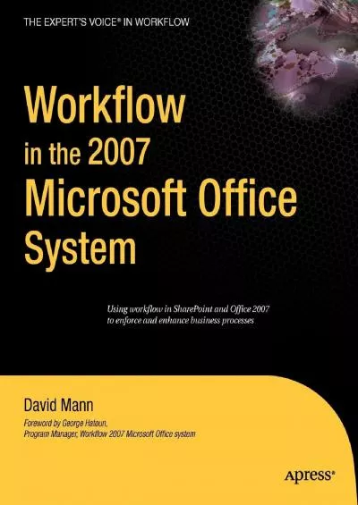 (EBOOK)-Workflow in the 2007 Microsoft Office System