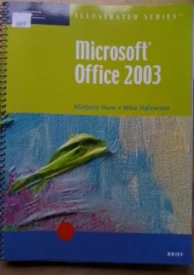 (BOOS)-Microsoft Office 2003-Illustrated Brief