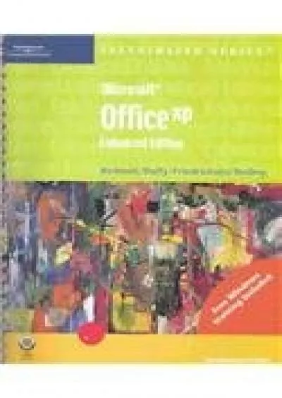 (DOWNLOAD)-Microsoft Office XP, Enhanced Edition - Illustrated Introductory