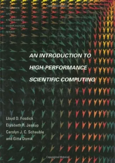 (EBOOK)-Introduction to High-Performance Scientific Computing (Scientific and Engineering Computation)